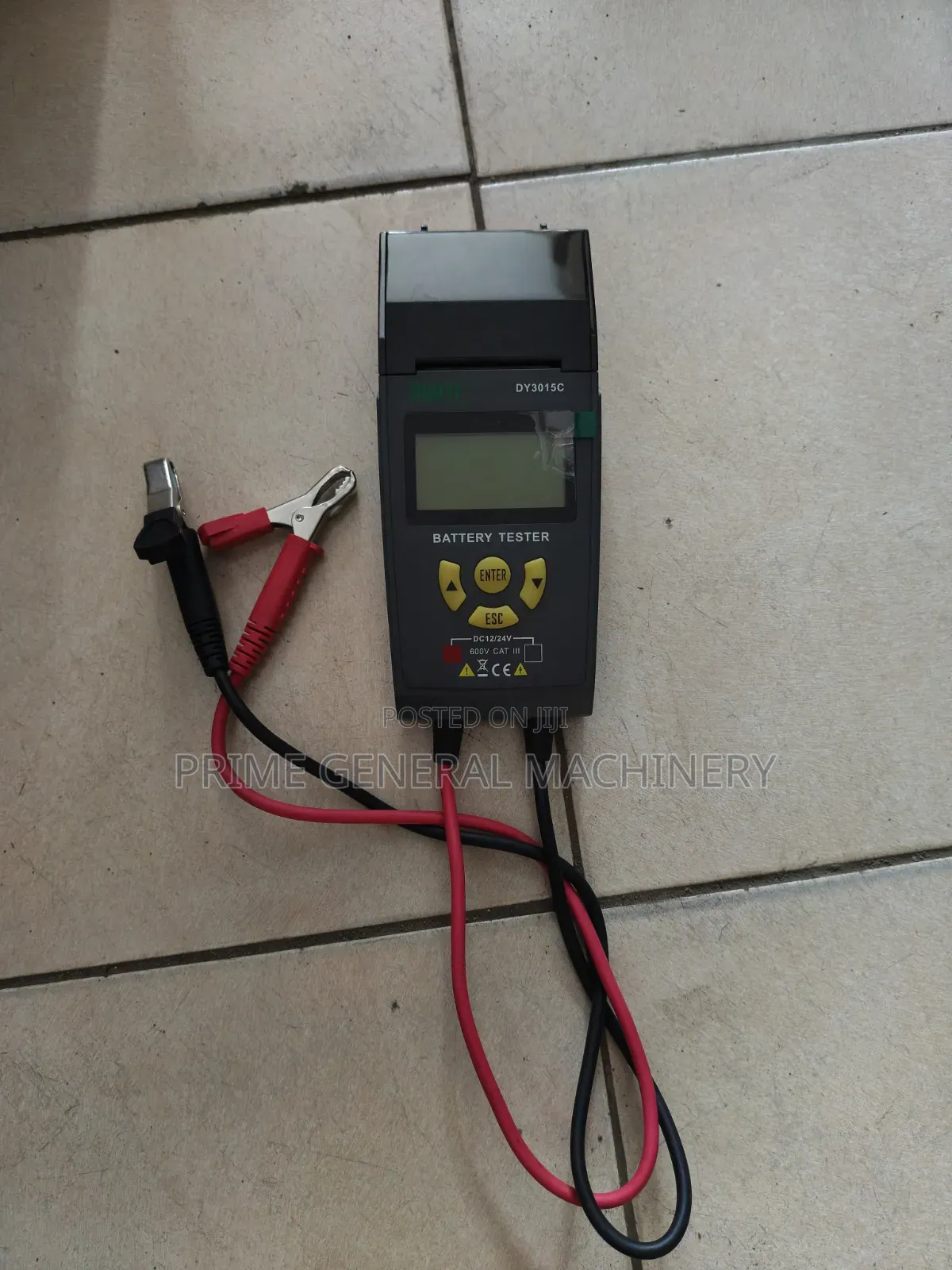 Battery Tester With a Printable Function