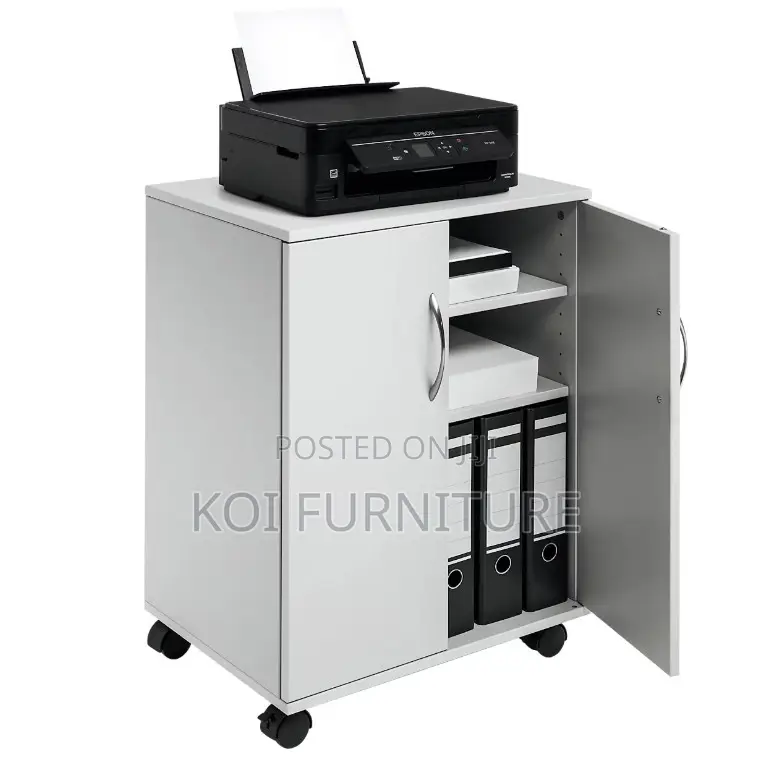 Office Cabinet; Two Doors Executive Secured Lockable Credenza Cabinet