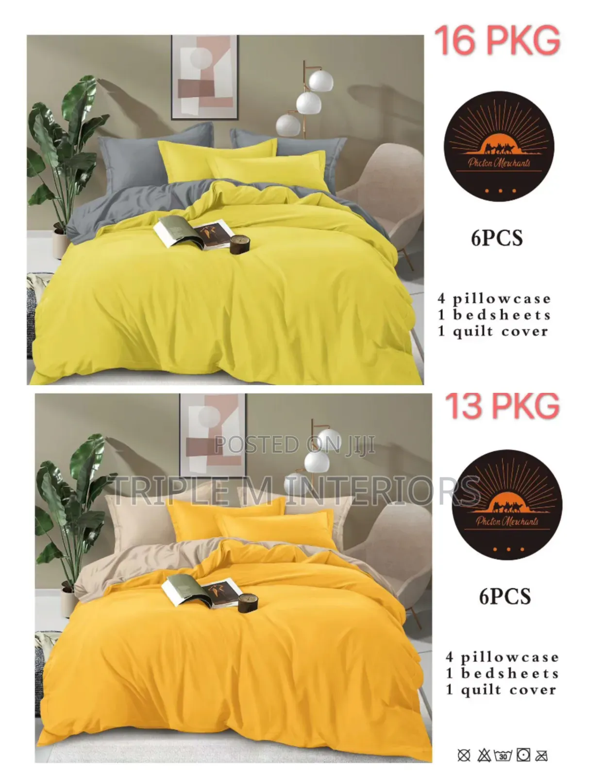Premium Reversible Duvets Cover Set