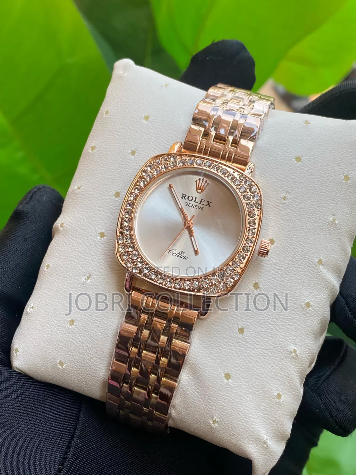 White Face Rolex Geneva Ladies Watches