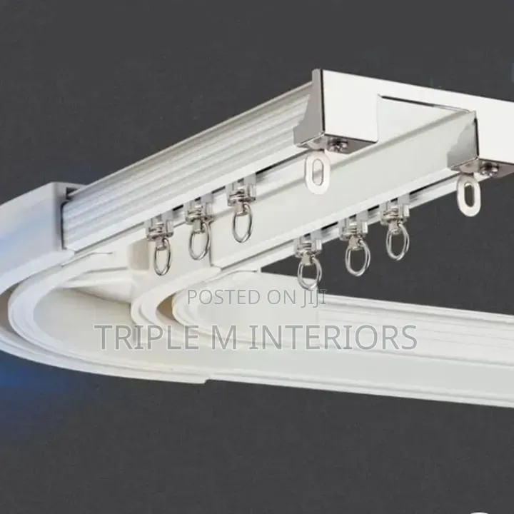 Durable Bendable Curtain Rails – Easy Installation