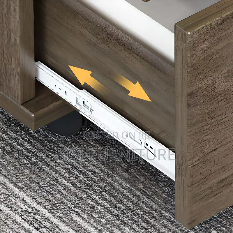 Office Cabinet; Wooden Filing Cabinet With Three Drawers Lockable