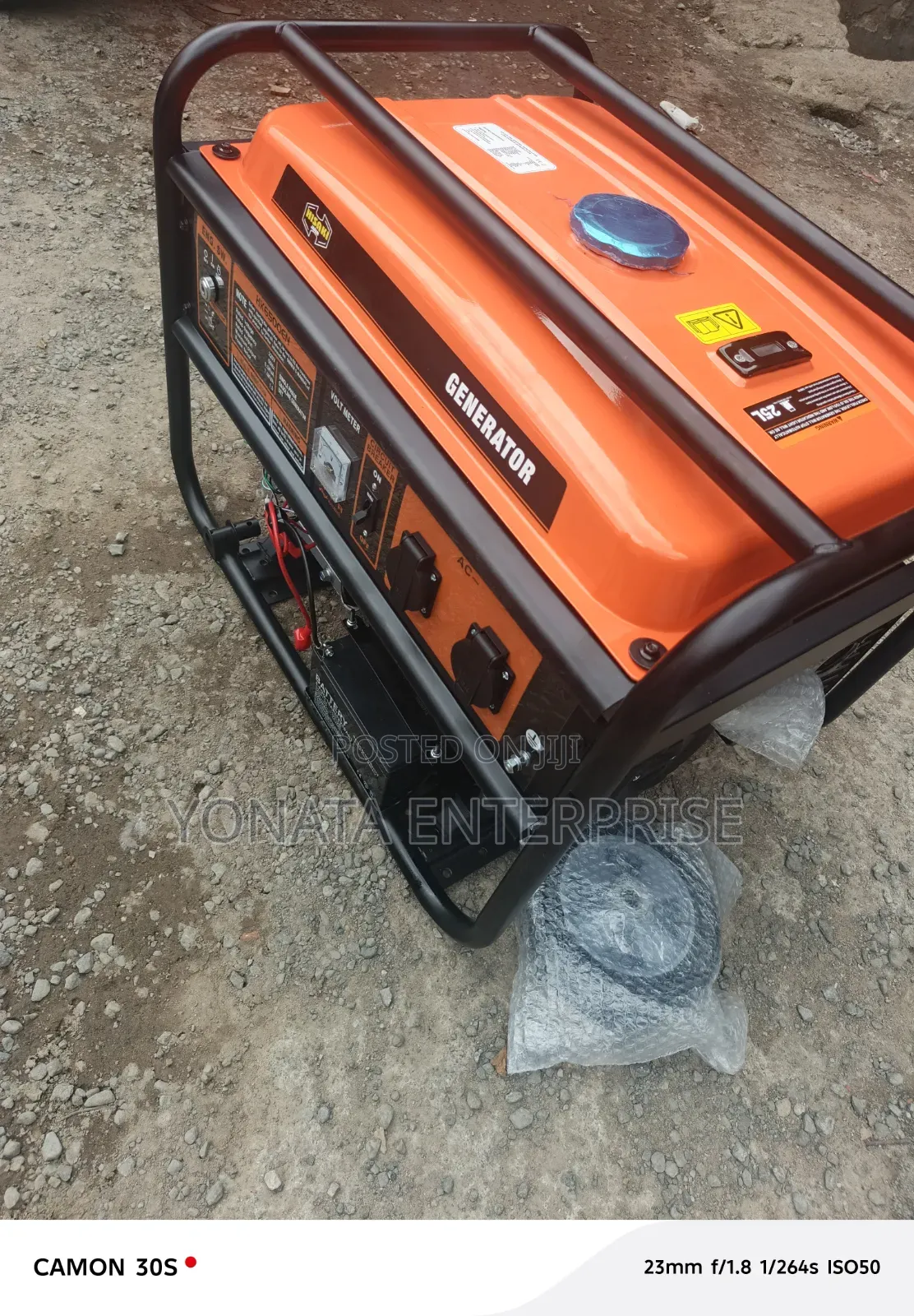 Durable 6.5kva Hisaki Generator (Key Start)