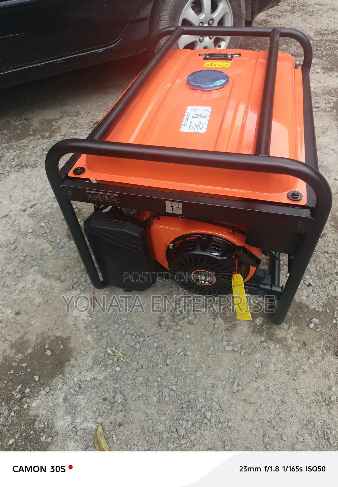 Durable 6.5kva Hisaki Generator (Key Start)