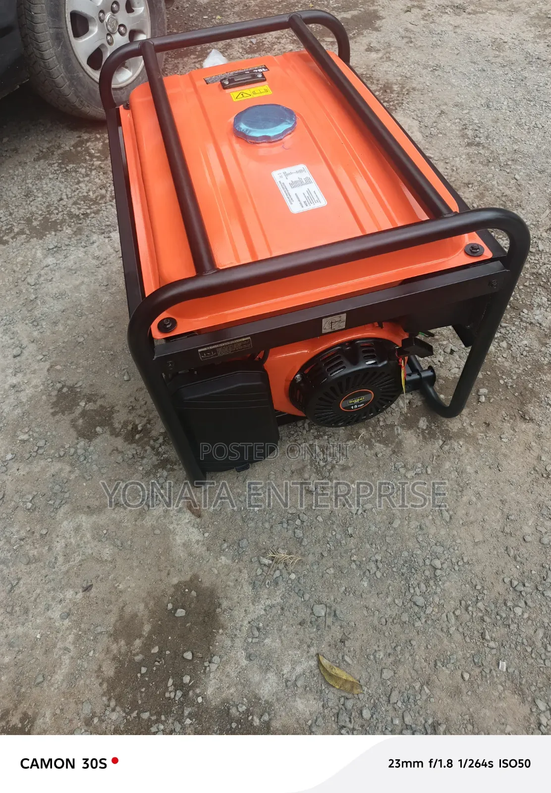 Durable 6.5kva Hisaki Generator (Key Start)