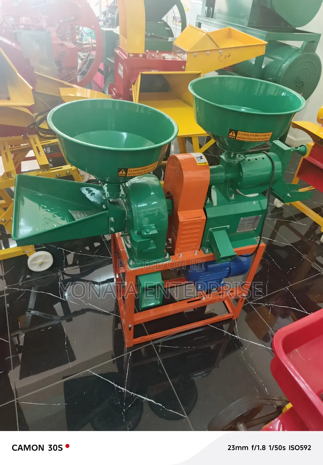 Single Phase 3hp Maize Mill/ Rice Mill