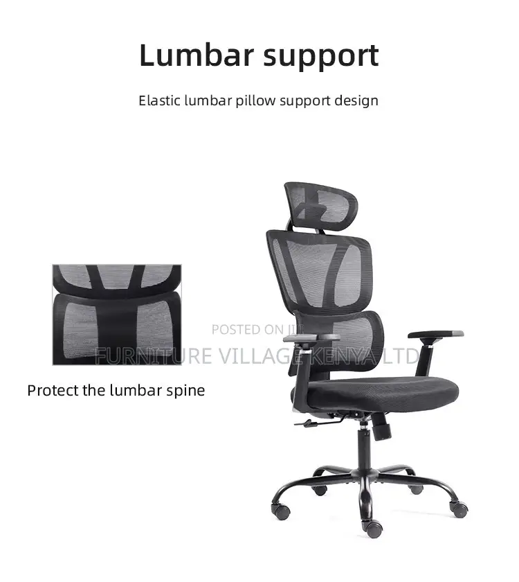 High-Back Ergonomic Orthopedic Homework Chair