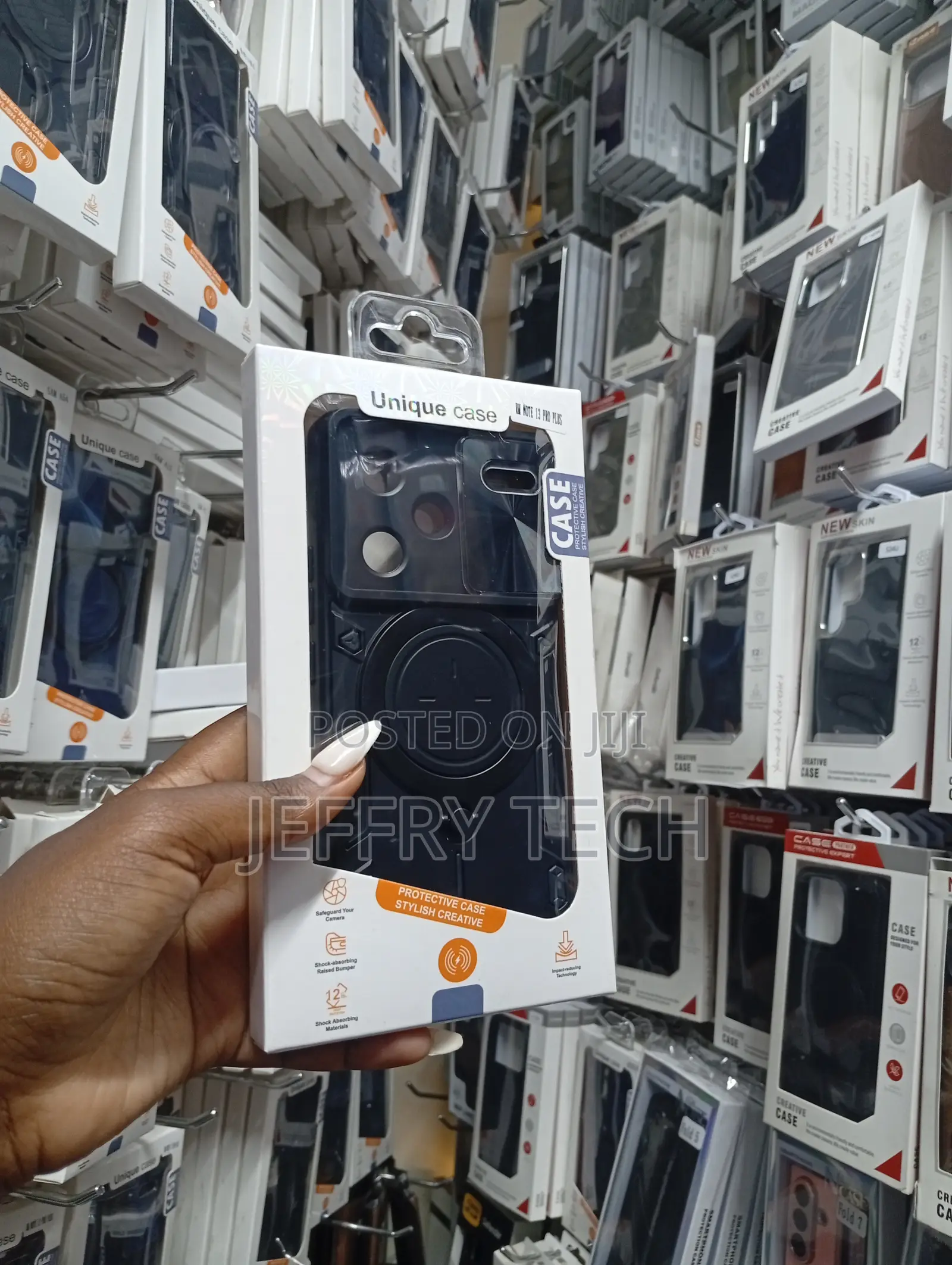 Xiaomi Redmi Note 13 Pro Dual-Layer Hybrid Military-Grade Armor Case
