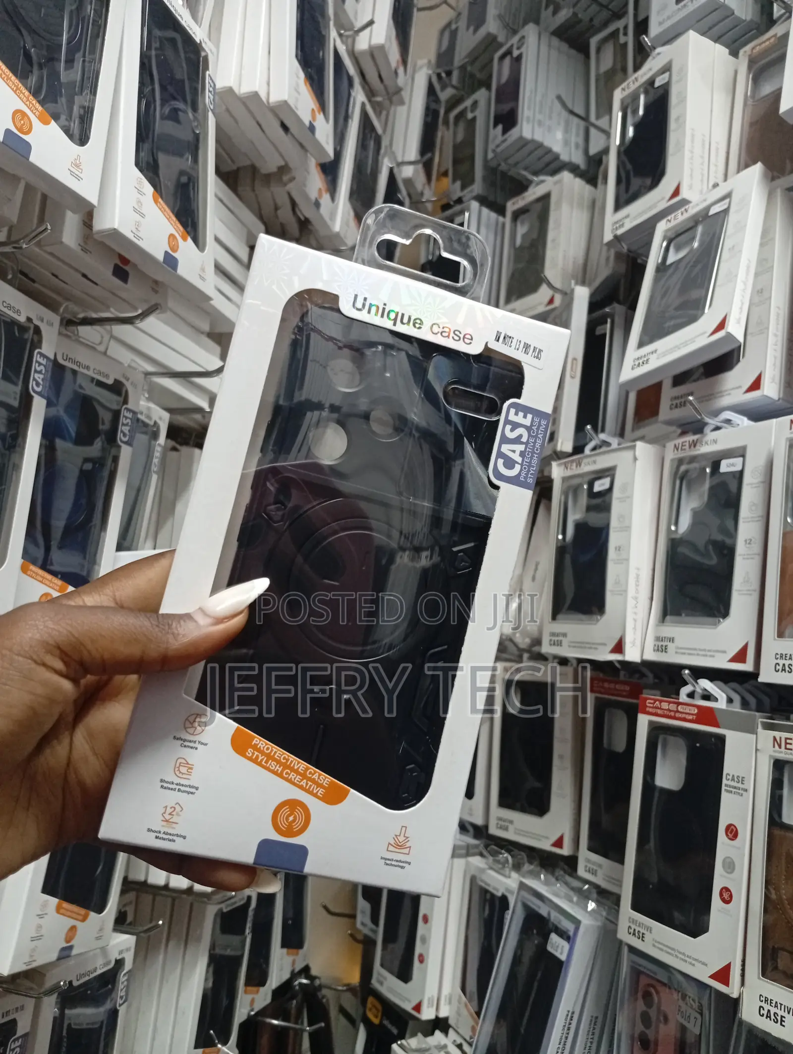 Xiaomi Redmi Note 13 Pro Dual-Layer Hybrid Military-Grade Armor Case