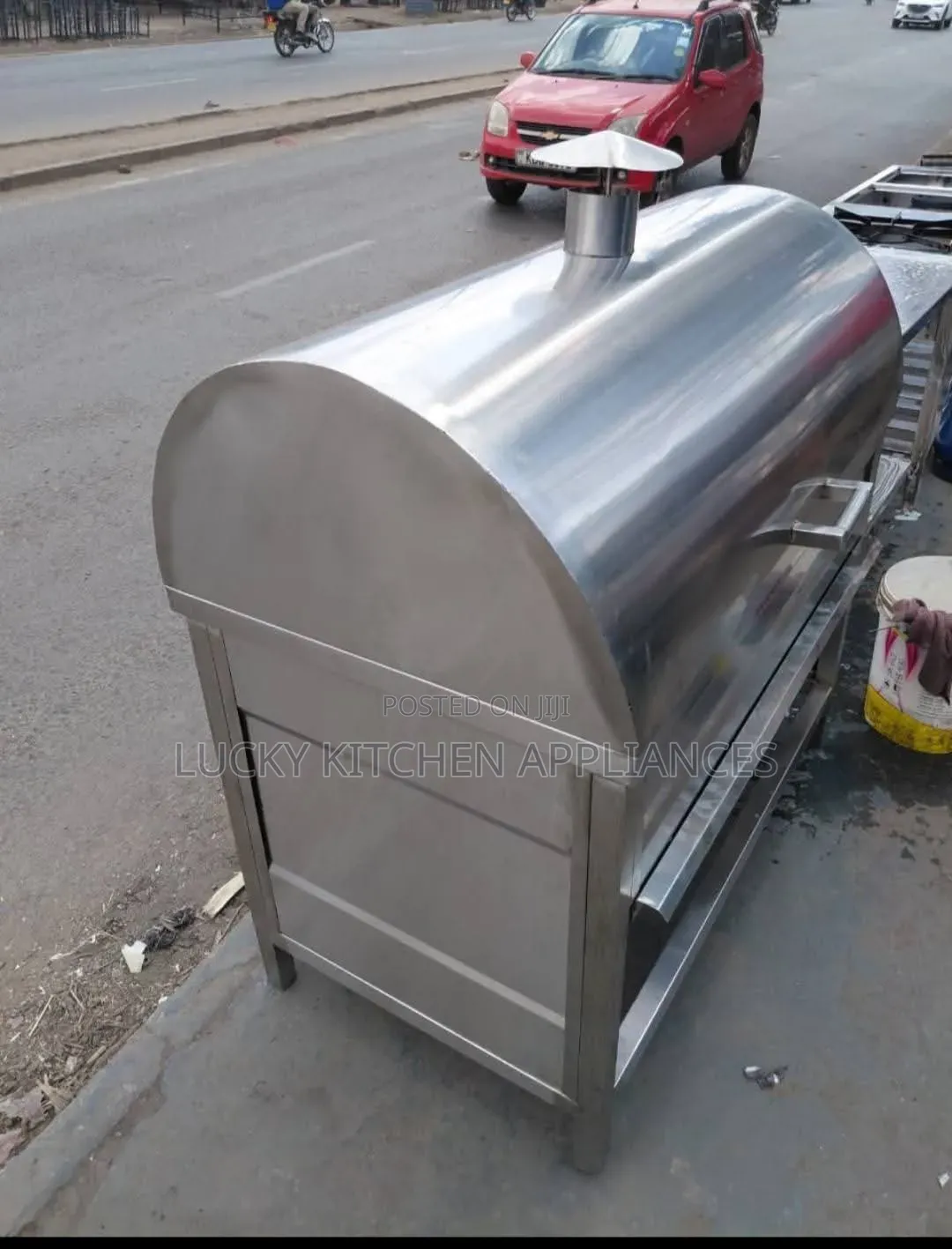 Heavier Gauge Stainless Steel Barbeque Meat Grill.