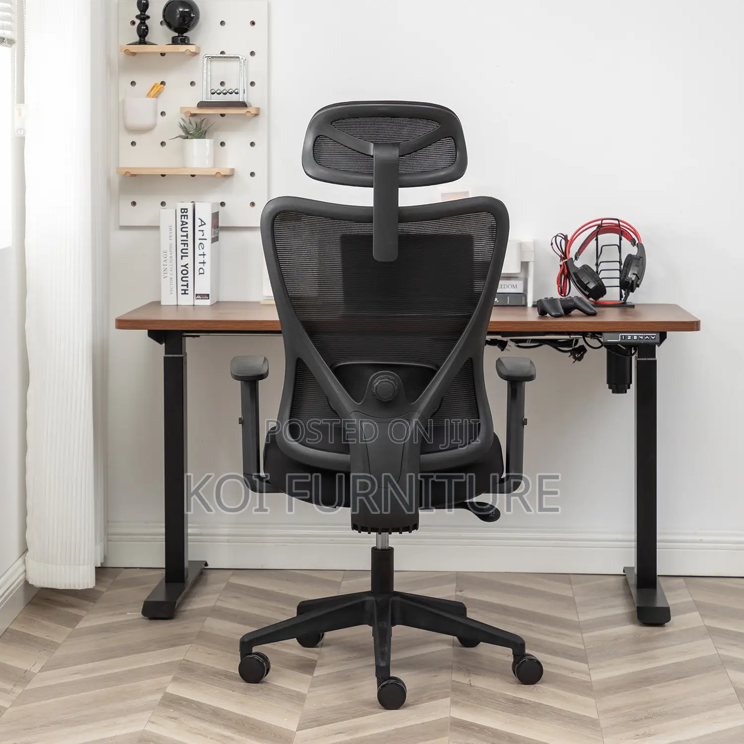 Office Chairs; High Back Fabric Orthopedc Office Desk Chairs