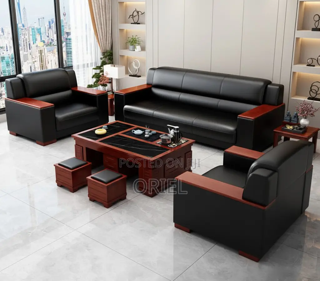 Office Sofa : 5-Seater Executive Corporate Office Sofa