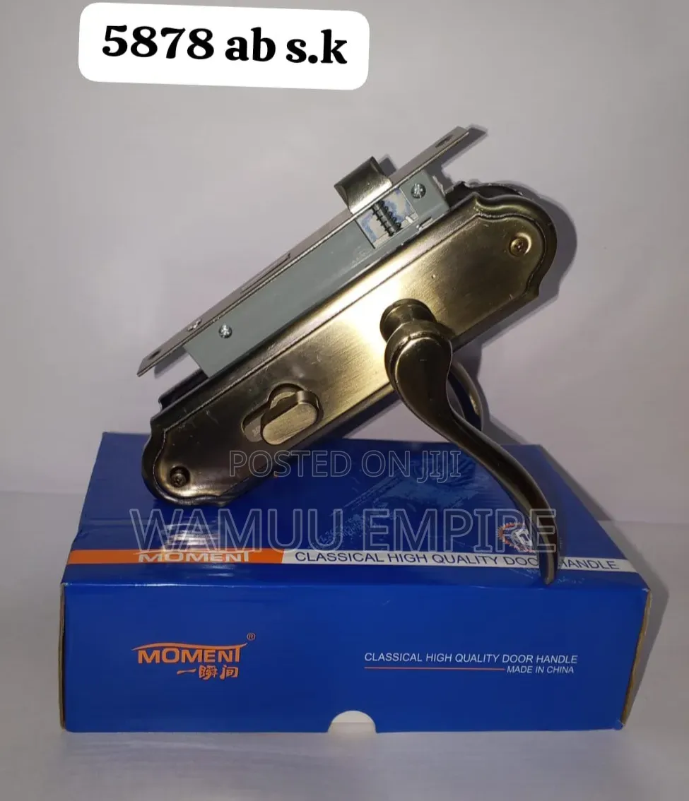Moment Brand Classical Interior Door Handle Set,Model 5878 Ab S.K.
