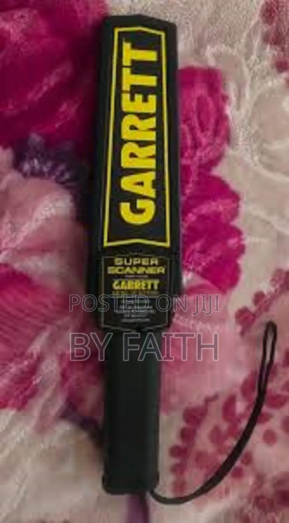 Superwand Hand-held Metal/Detector -360° Detection Power.