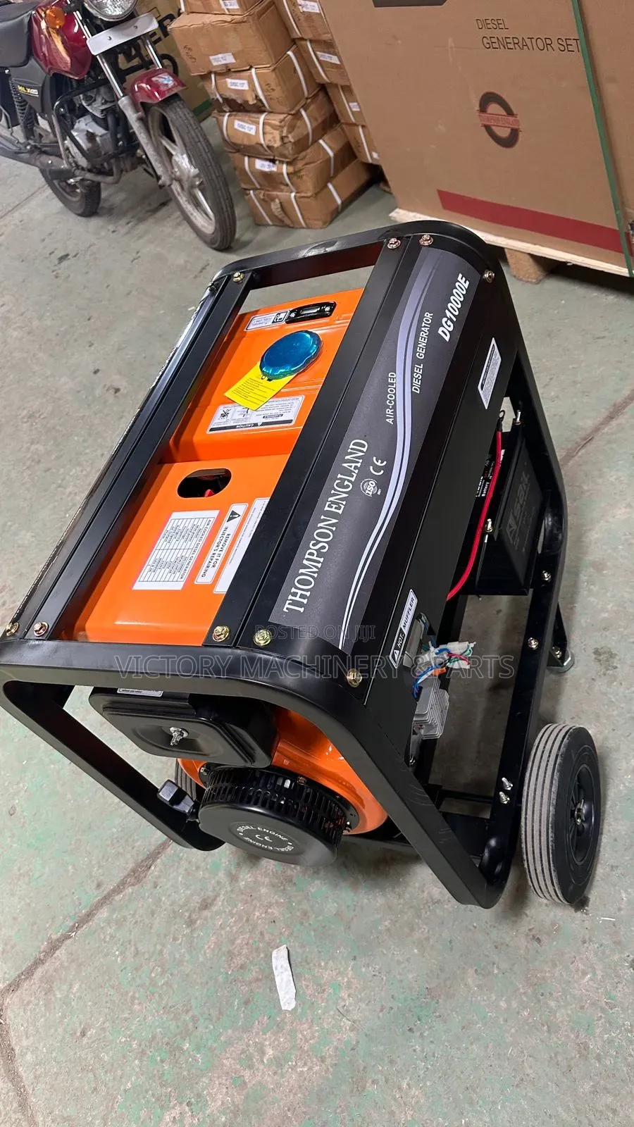 Thompson England Single Phase Key Start 7kw/10kva