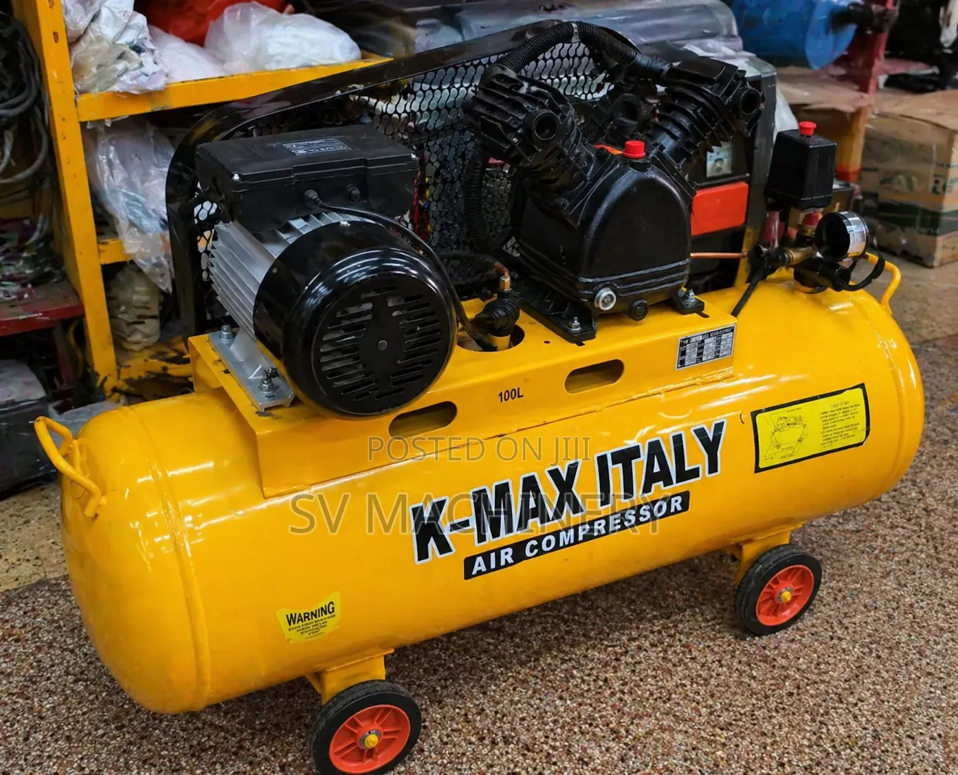 Heavy Duty 100 Litres Electric Air Compressor