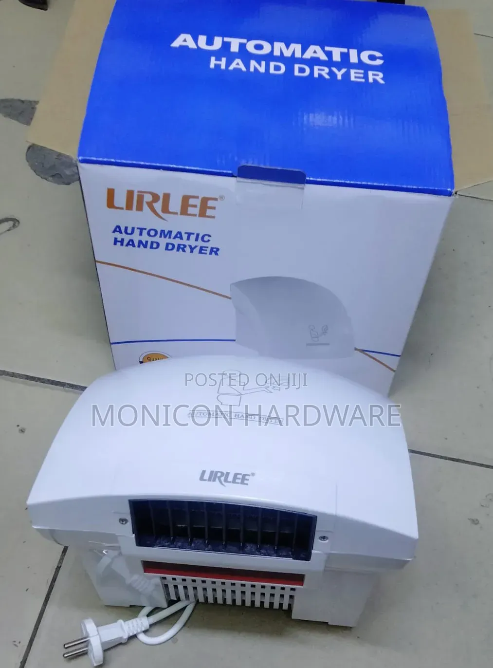 Automatic Hand Dryer-lirlee White