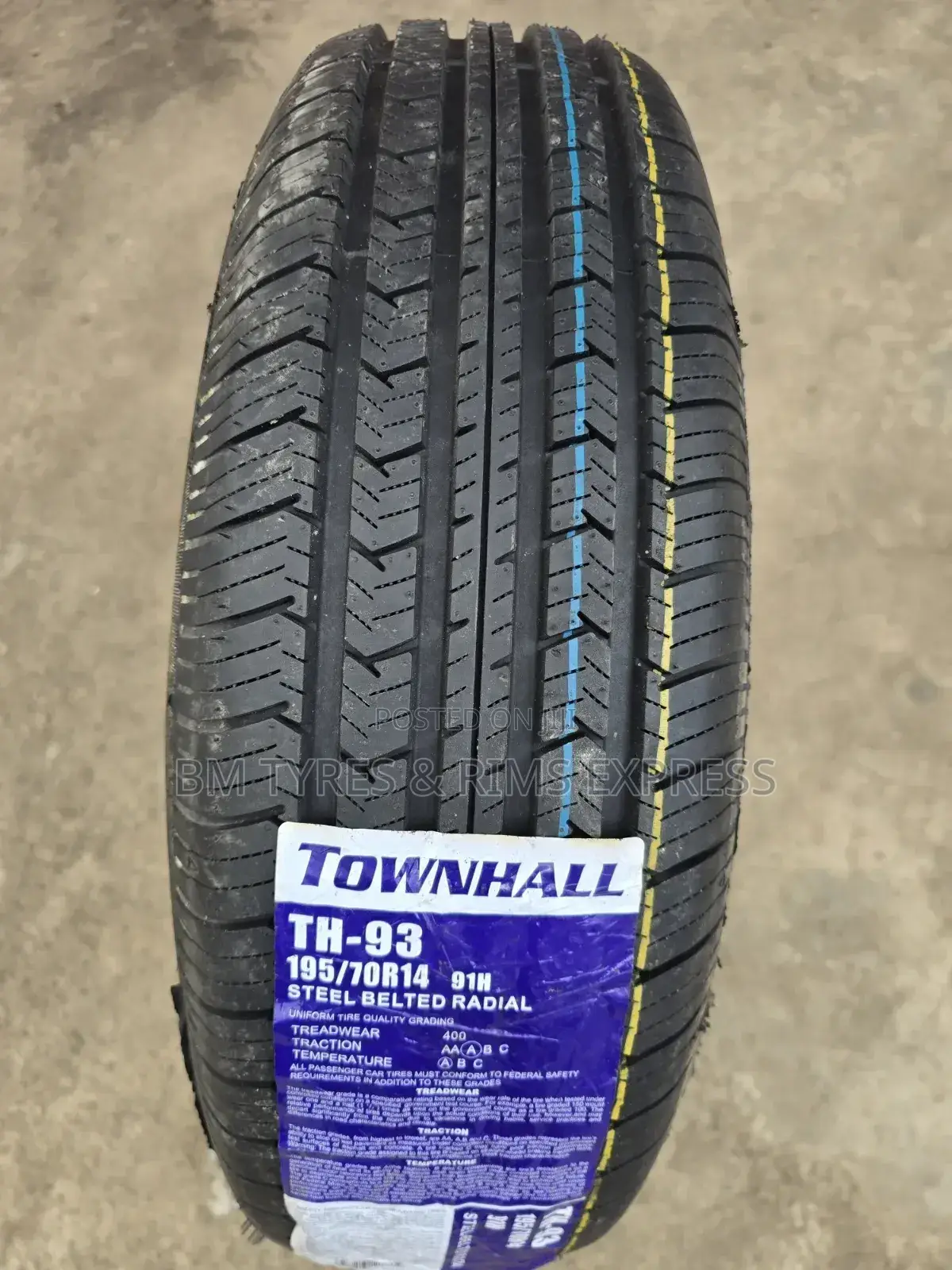 195 /70 R14 Onyx Tyres.