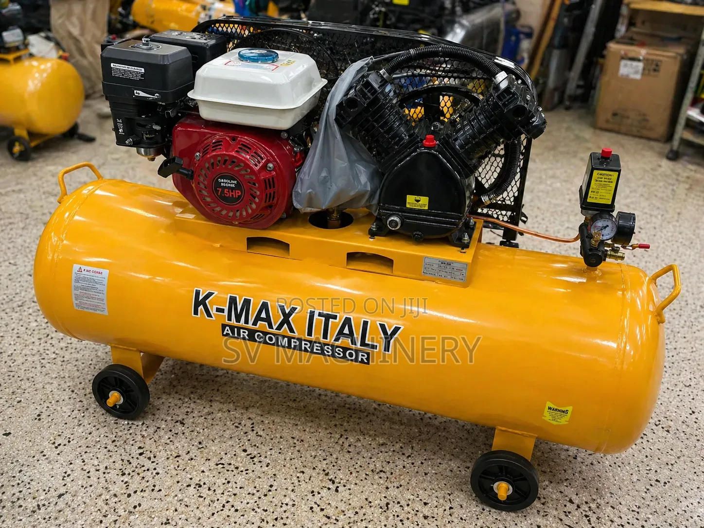 Heavy Duty 150 Litres Petrol Air Compressor