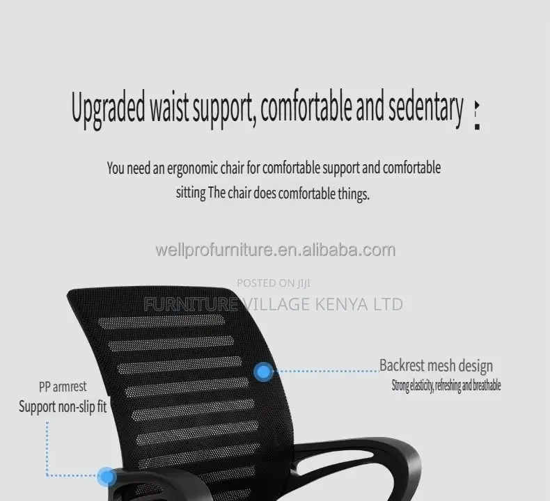 Adjustable Strong Mesh Arm Desk Chair