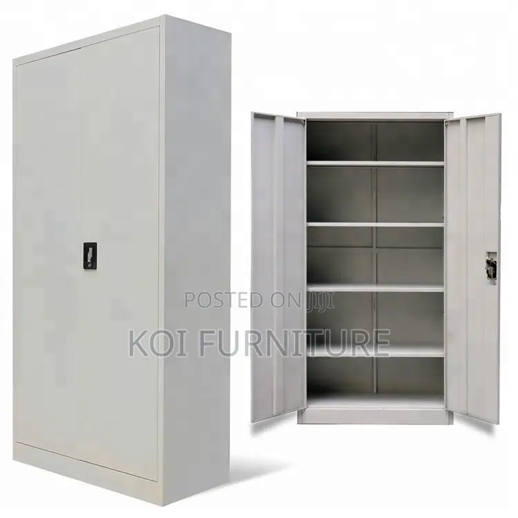 Office Cabinet; Two Doored Executive Cabinet With Adjustable Shelves