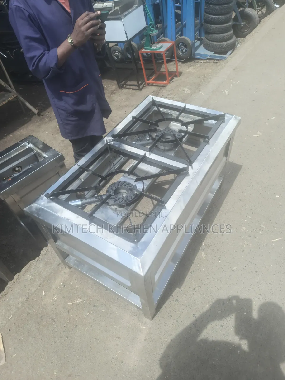 Stainless Steel 2burner Cooker