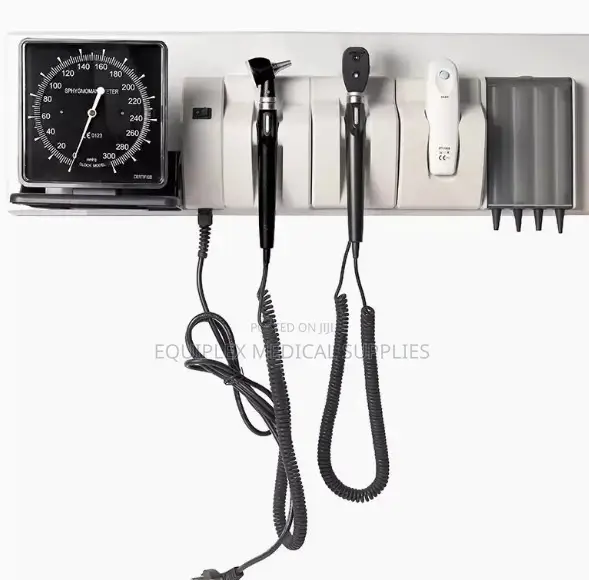 Wall-Mounted Ent Diagnostic Set (Durable Medical Grade)