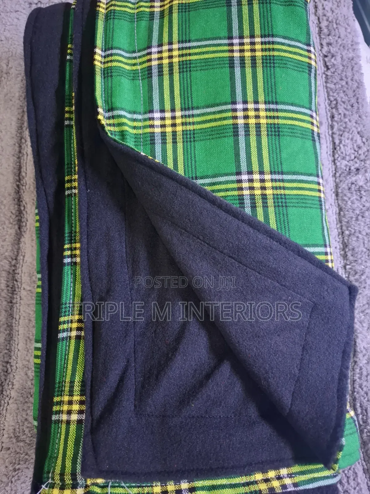 Bold Maasai Print Plush Fleece Blanket Range