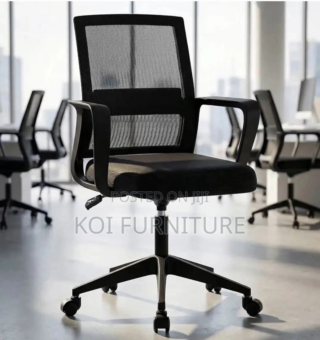 Office Chairs; Mesh Office Chair With Upholstery Executive