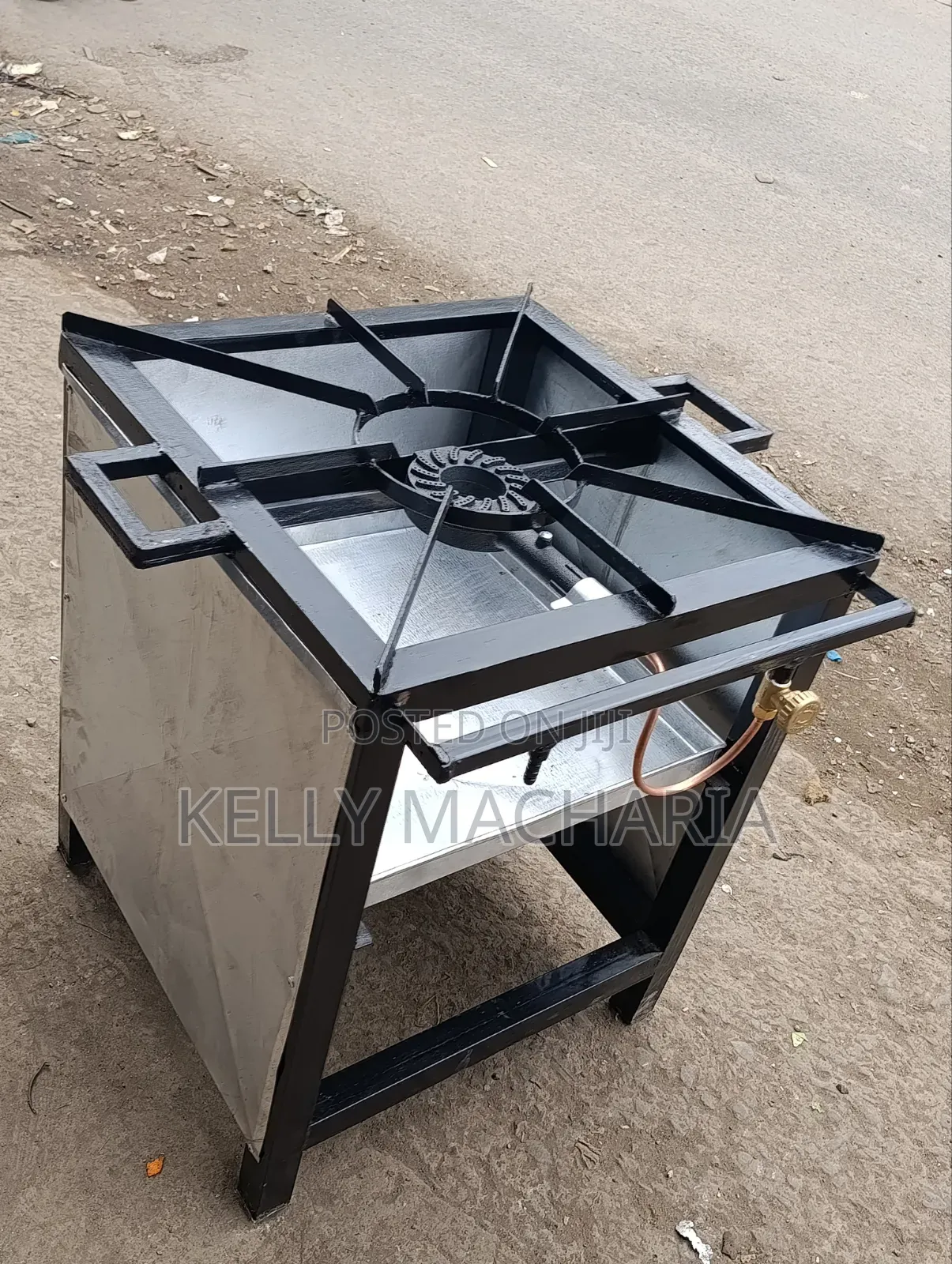 Comm Closed Single Gas Burner