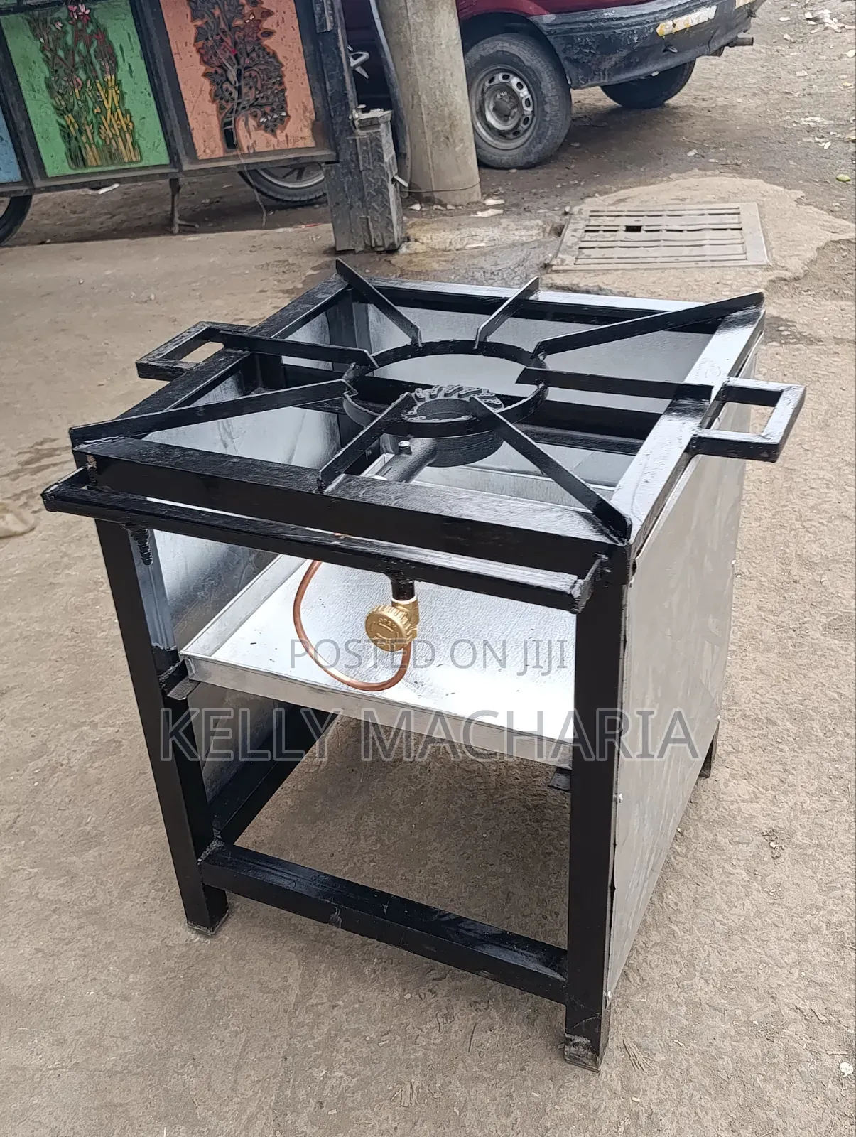 Comm Closed Single Gas Burner