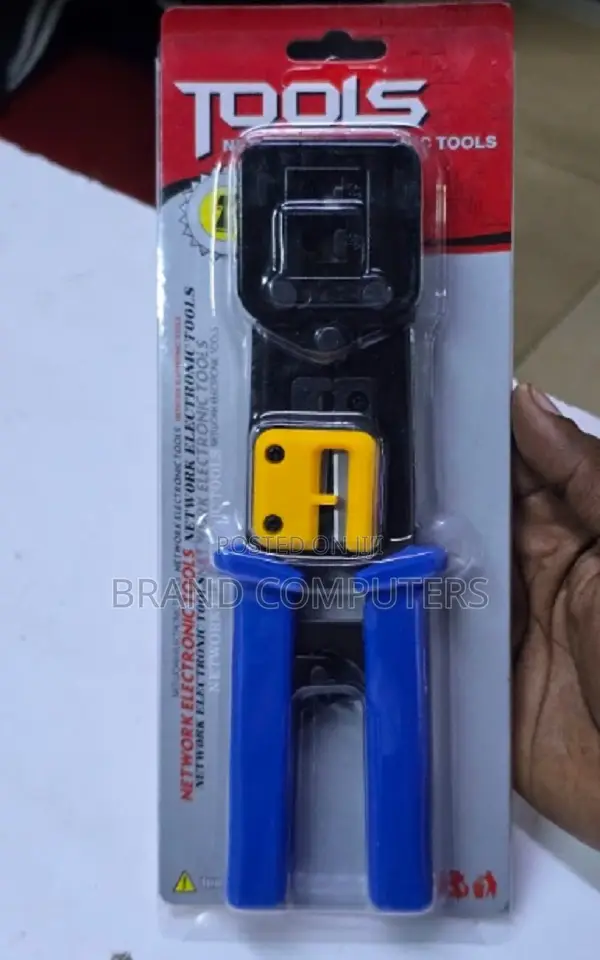 Heavy Duty Rj45 Crimp Tool for Rj 11 4p, Rj12 (6p) and Rj45
