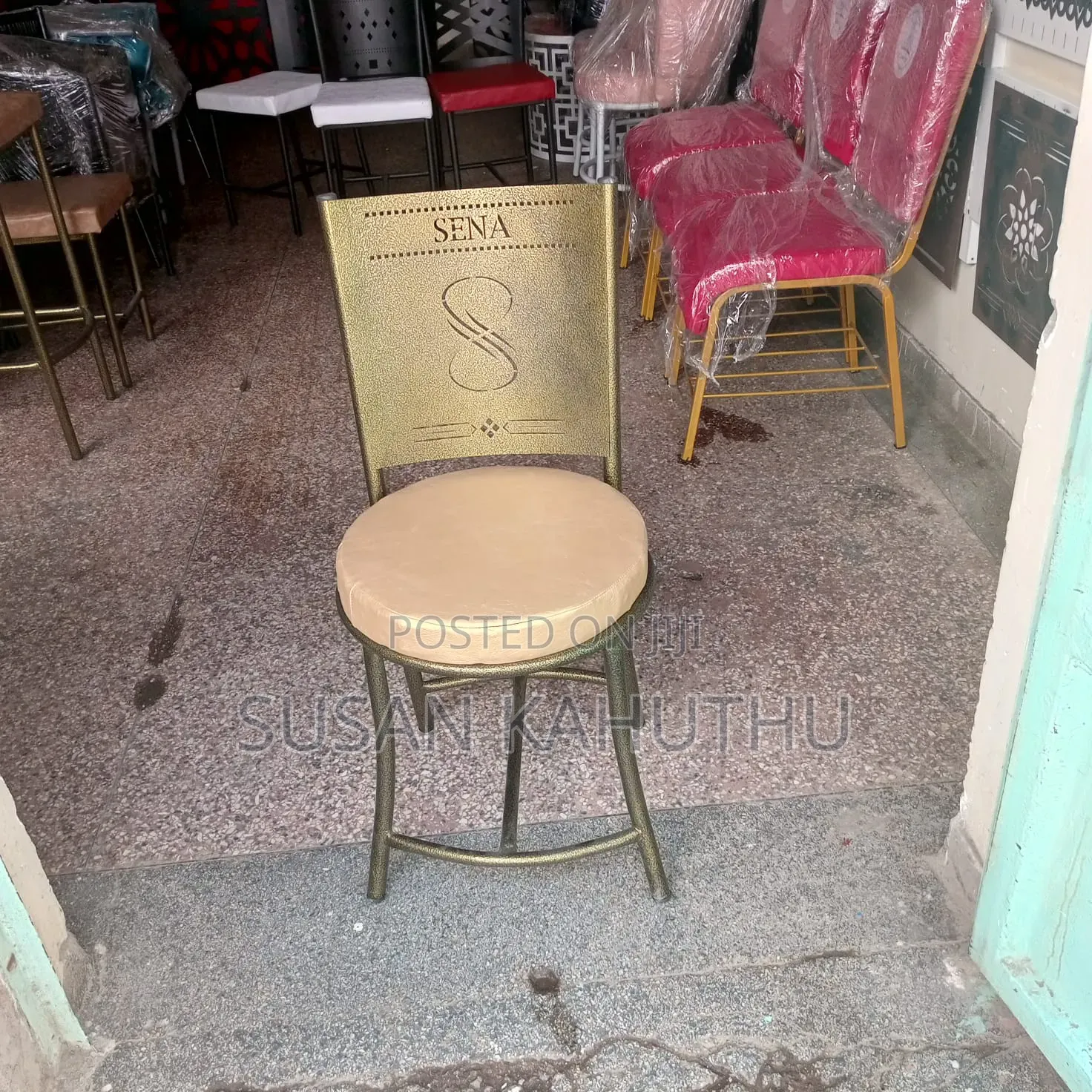 High Back Restaurant Chair