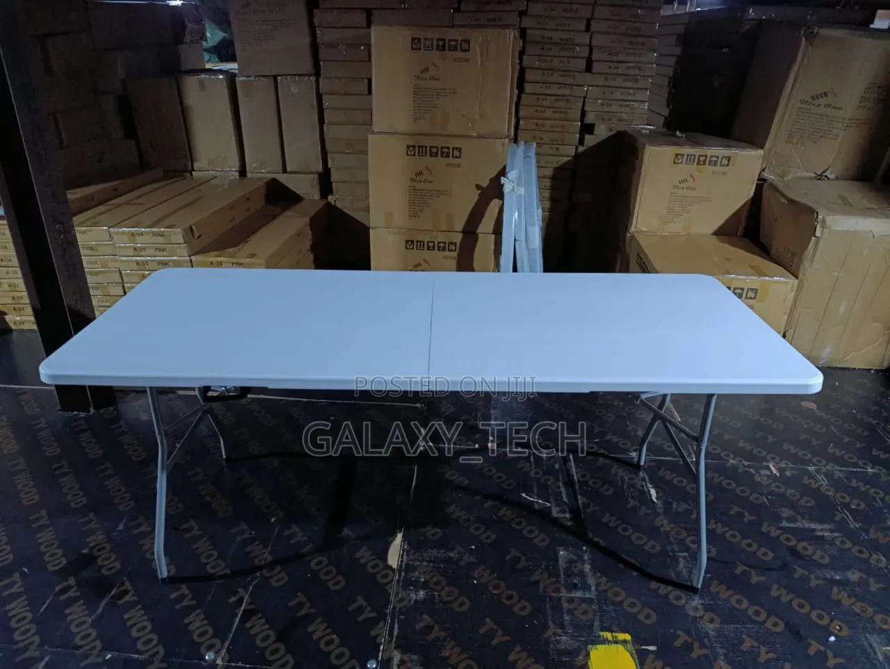 Foldable Outdoor Camping Table 180cm ×74cm ×74cm