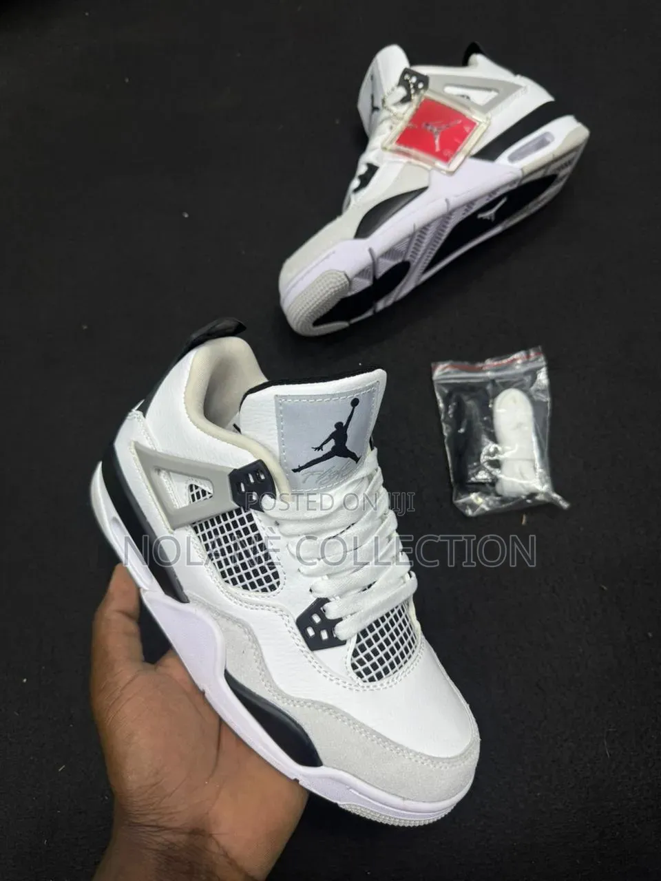 Military Black Jordan 4 Sneakers J4 Sneakers