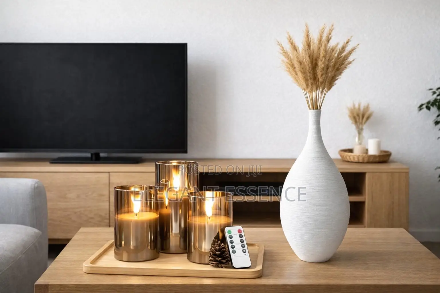 Minimalist in Style Nordic Home Decoration Round Shape Flower Vase