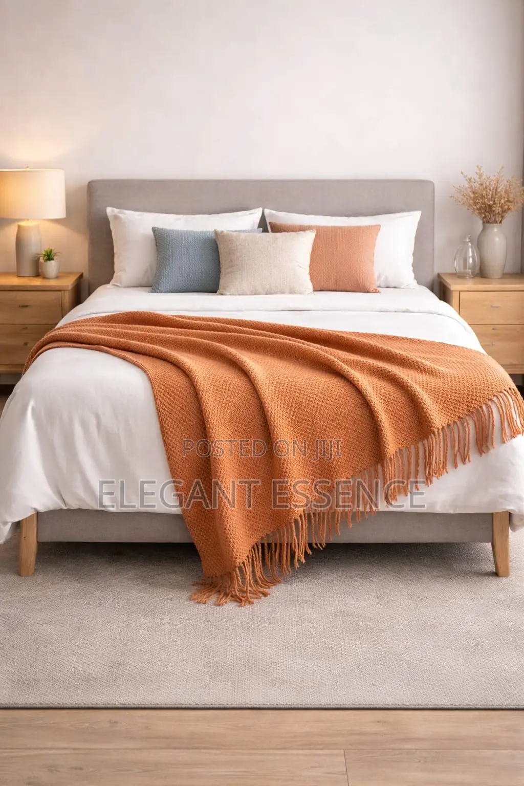 Decorative Knitted Throw Blankets