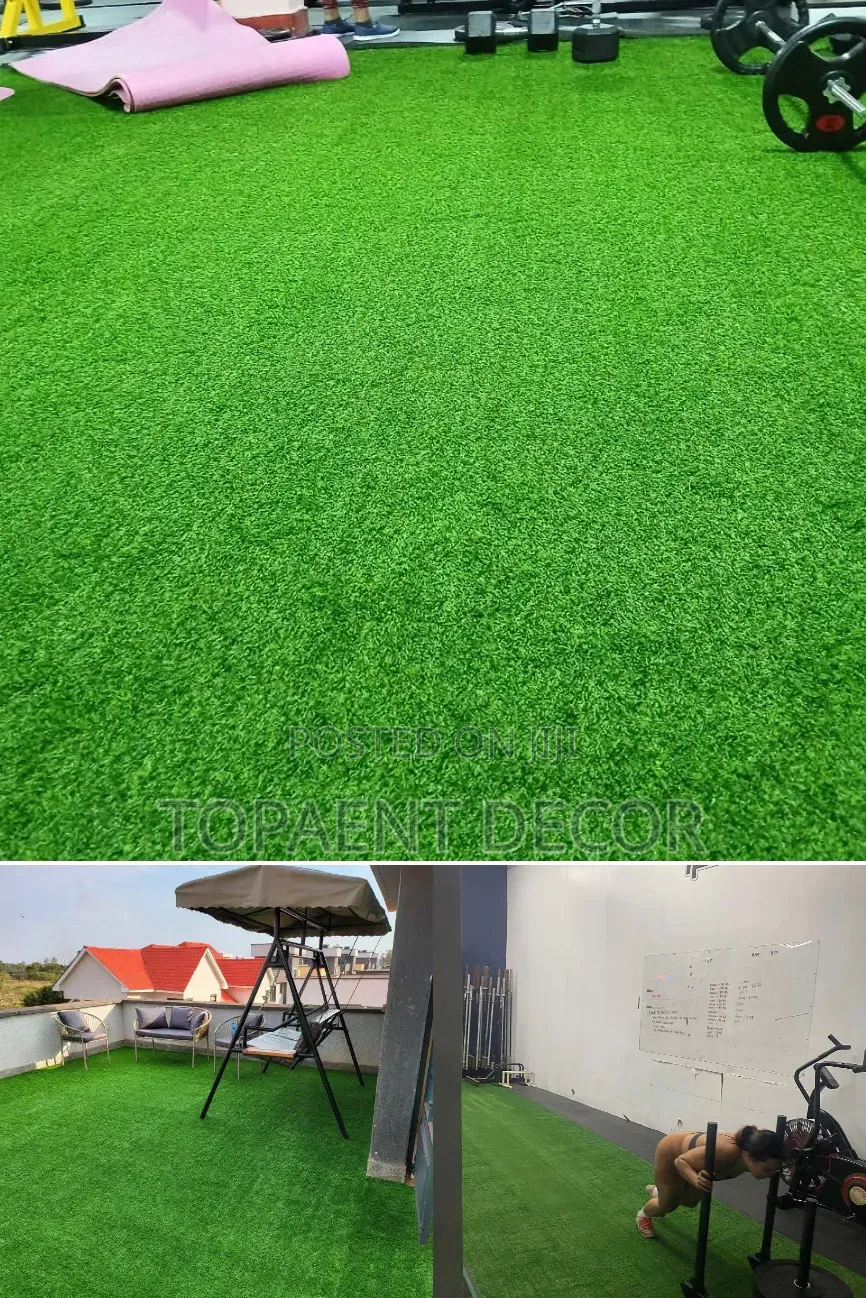 A Vibrant Lush Home Solution With Artificial Grass Carpet