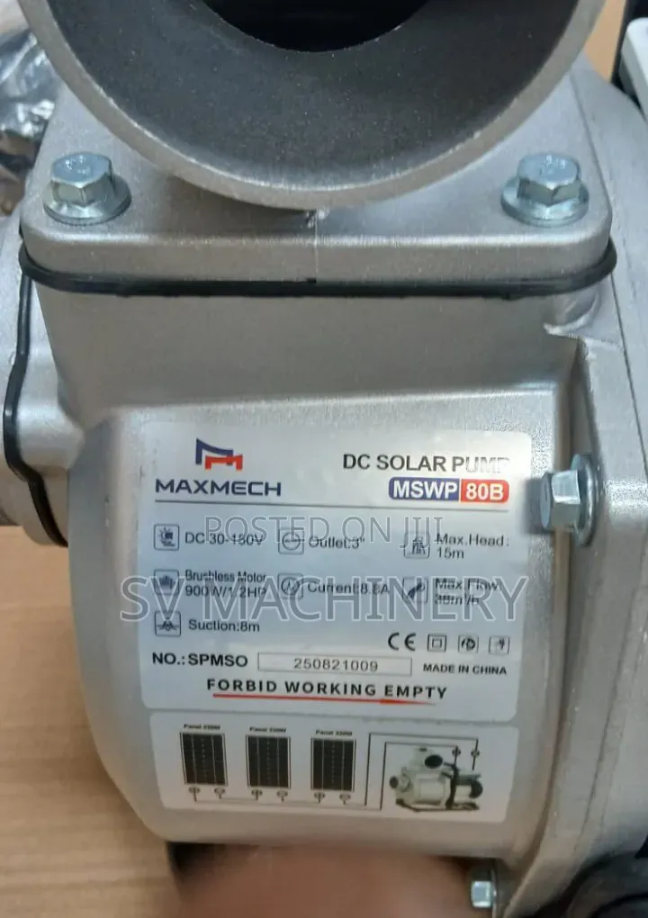 Dc Solar Surface Pump 3"