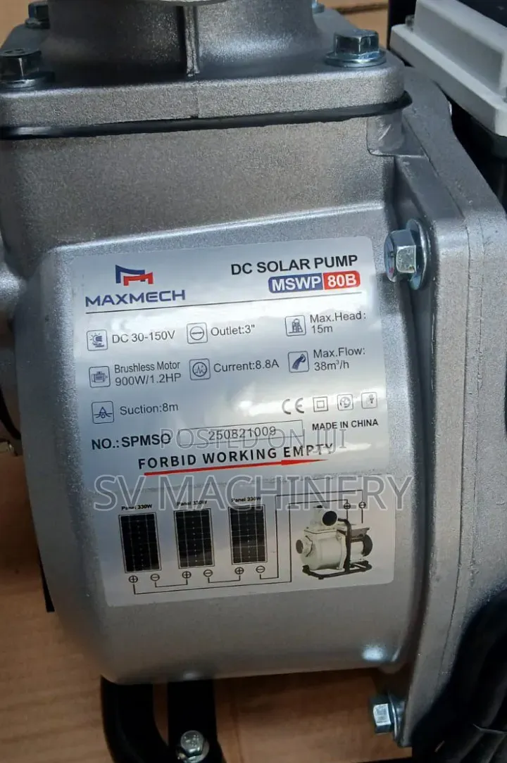 Dc Solar Surface Pump 3"