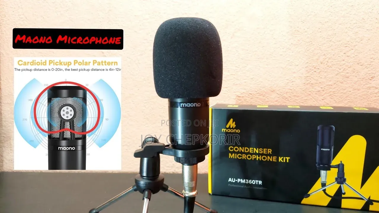  Maono Pm360tr – Podcasting Microphone