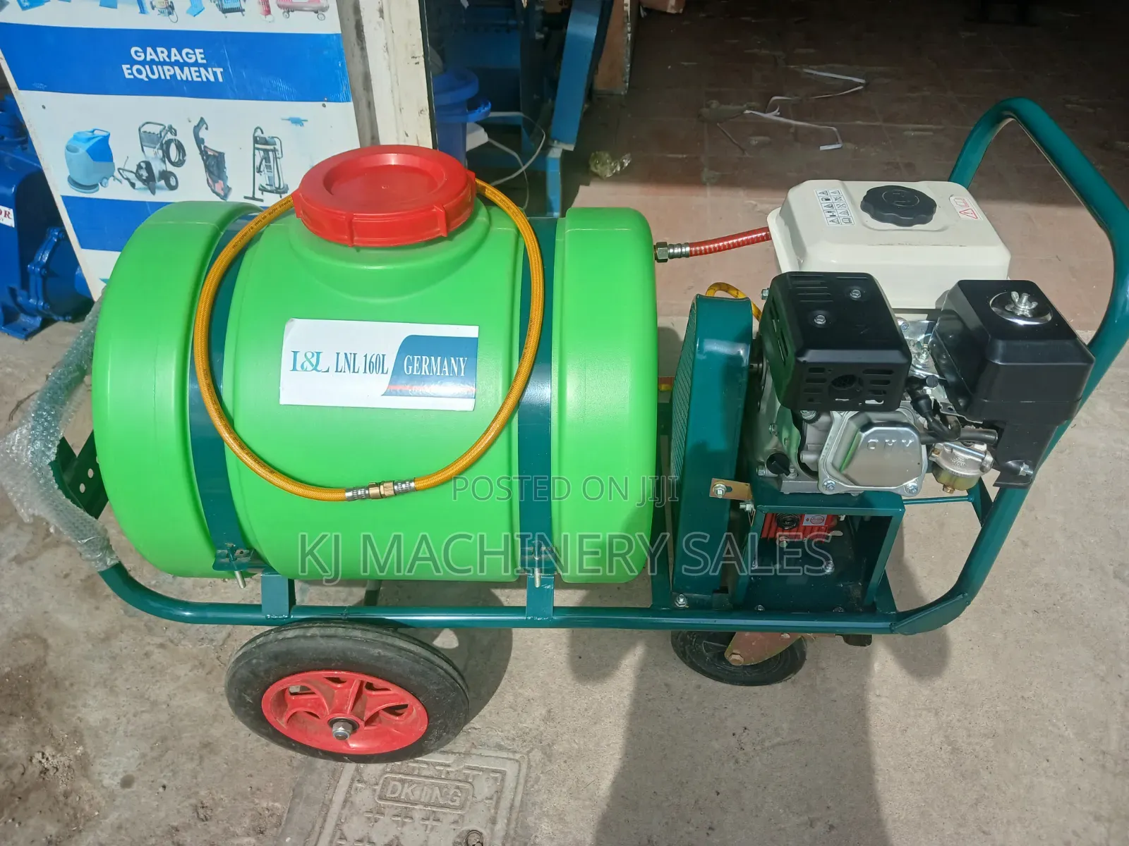 100l Motorized Farm Sprayer Trolley