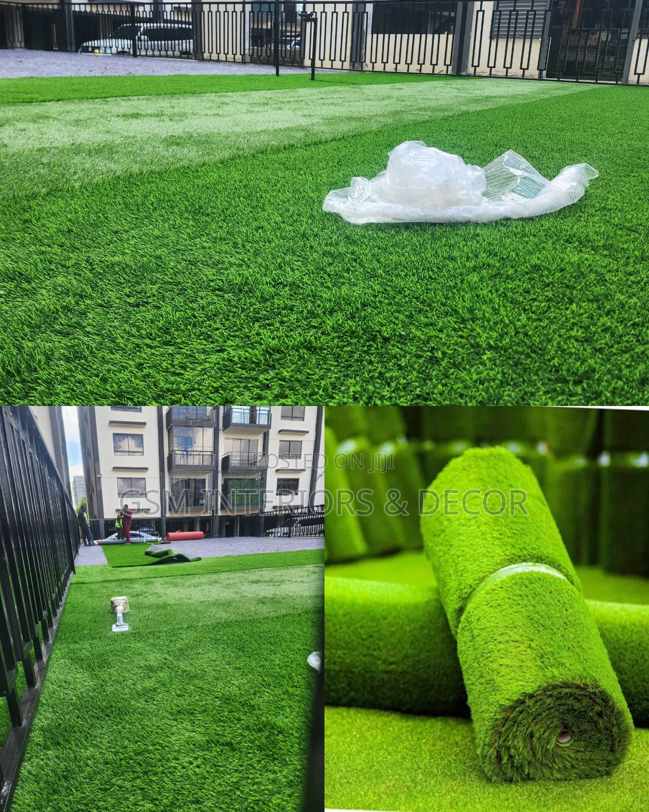 Soft Feel Artificial Green Grass Carpets in Nairobi