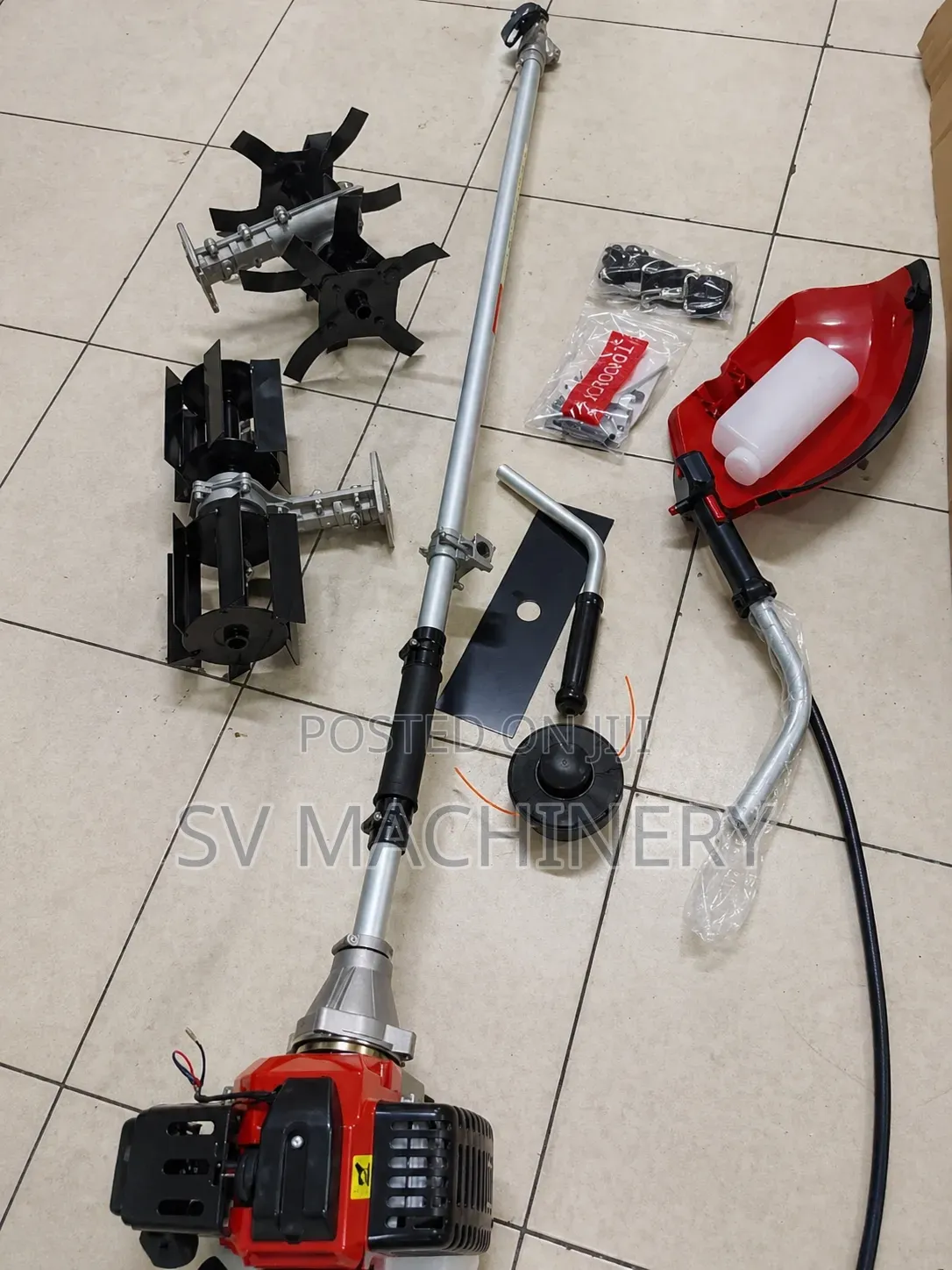 Heavy Duty Brush Cutter With Weeder and Tiller