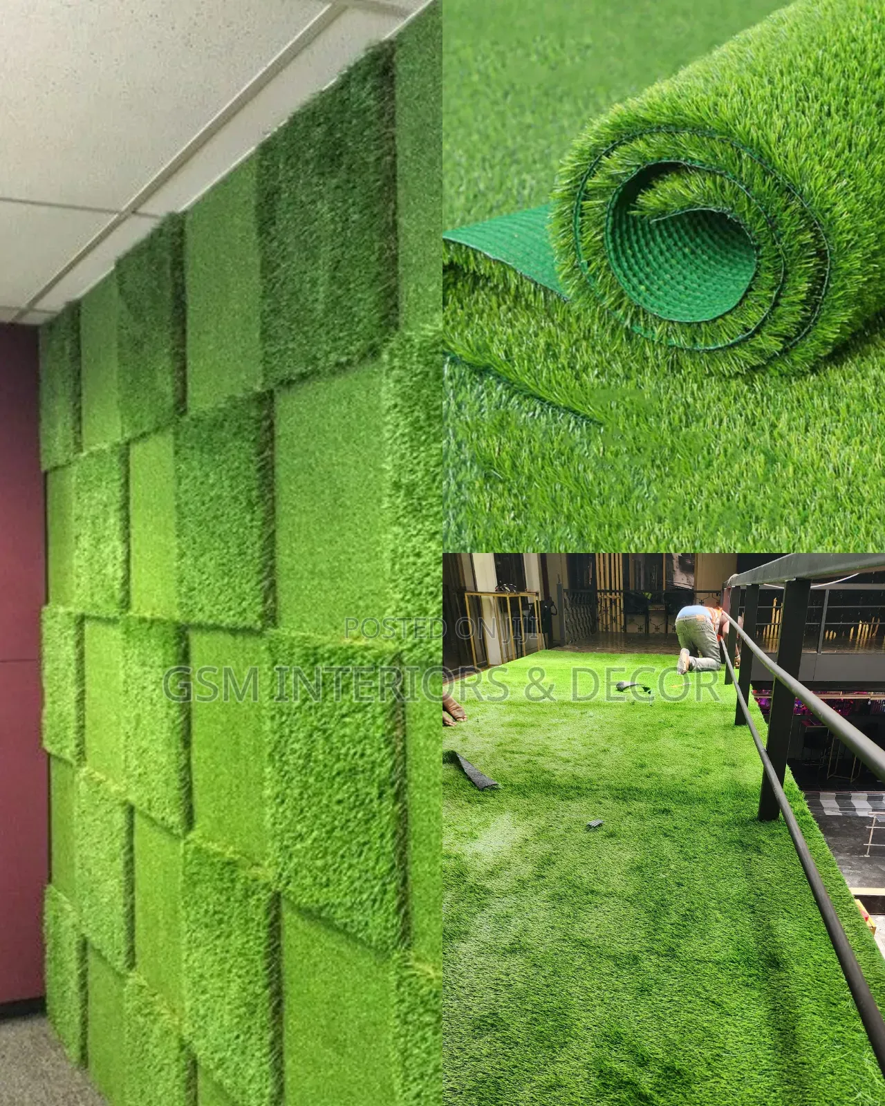 Artificial Grass Carpets for Clubs, Restaurant and Spa