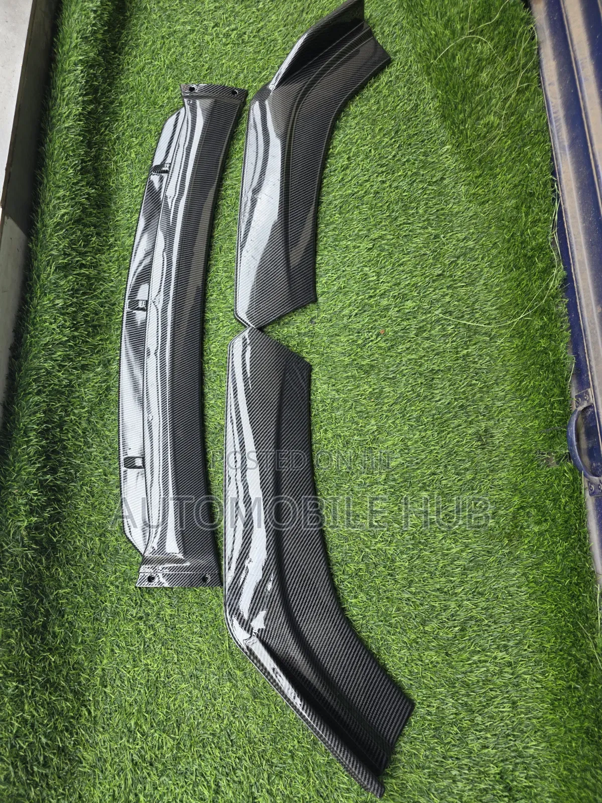 Universal Carbon Bumper Lip Splitter – Carbon Fiber Universal Kit