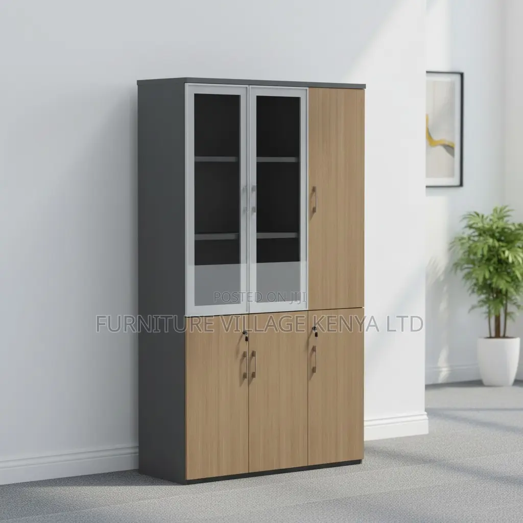 3-Door's Imported Office Filling Wooden Cabinet