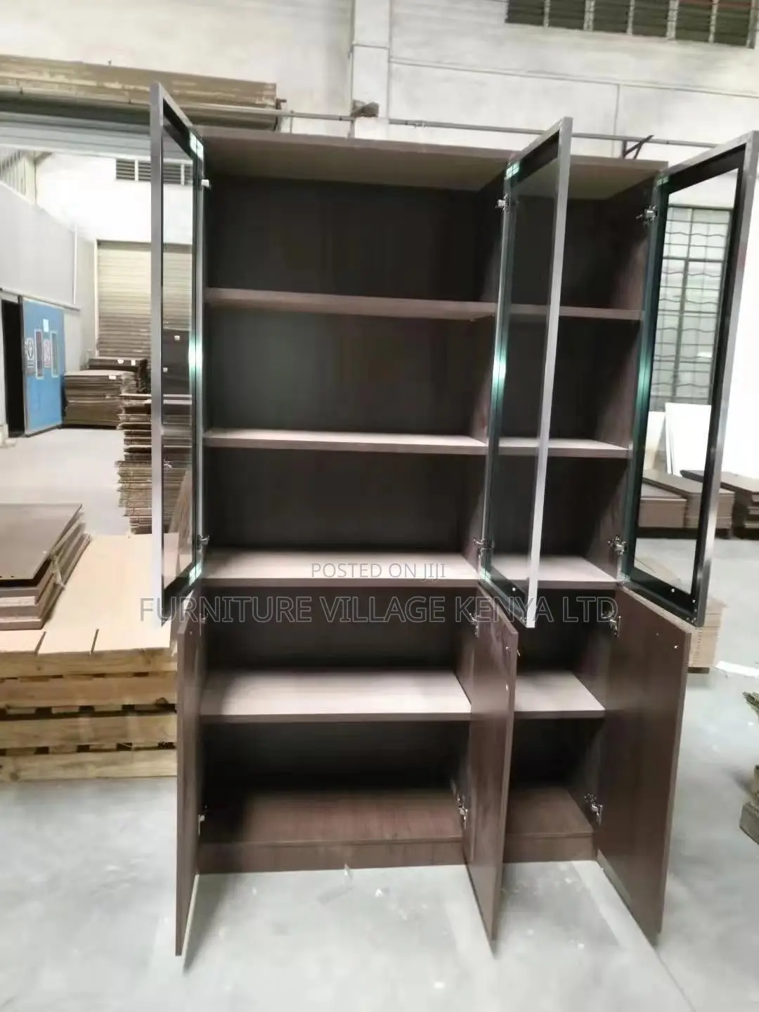 3-Door's Imported Office Filling Wooden Cabinet