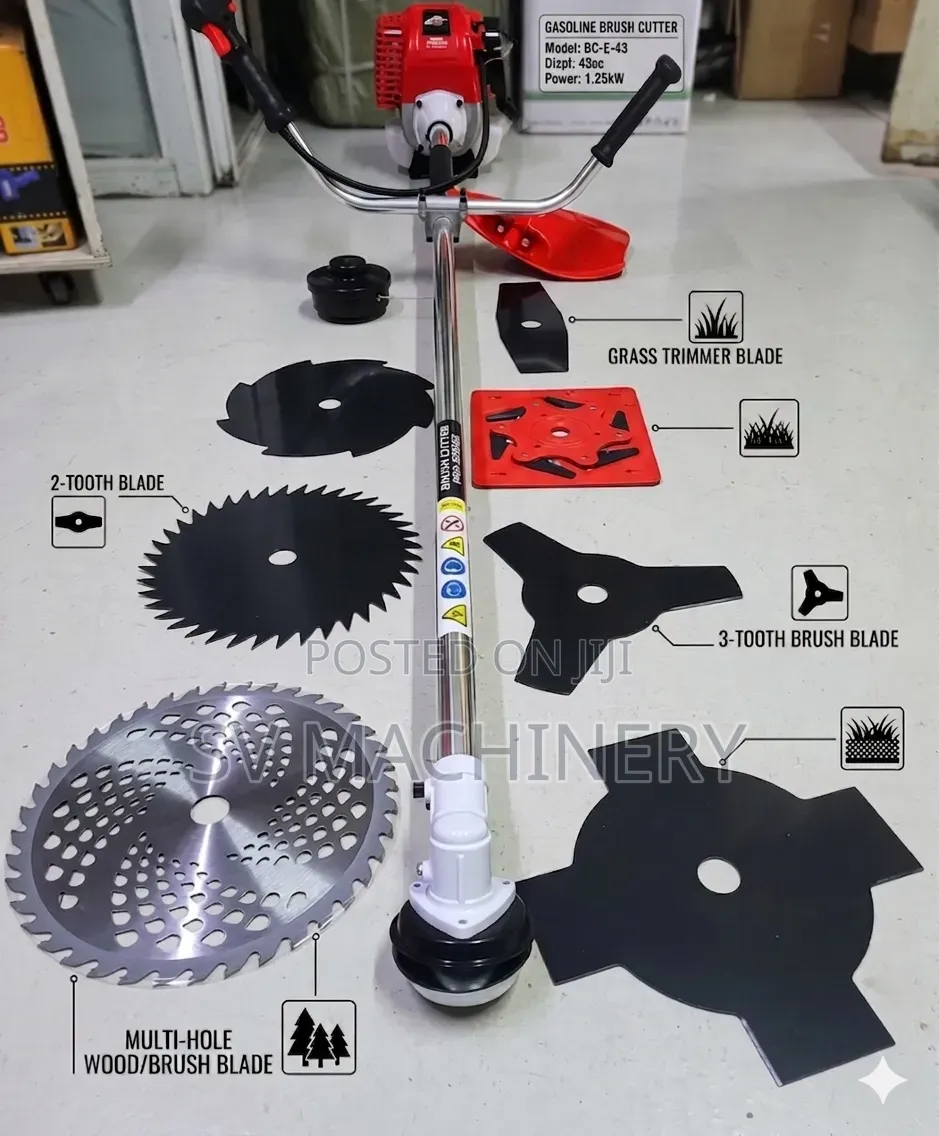 Heavy Duty 8 in 1 Brush Cutter