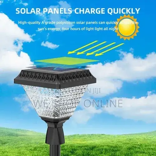 30w Solar Led Pillar Lamp